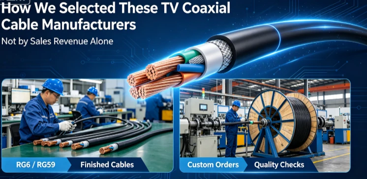 How We Selected These TV Coaxial Cable Manufacturers How We Selected These TV Coaxial Cable Manufacturers